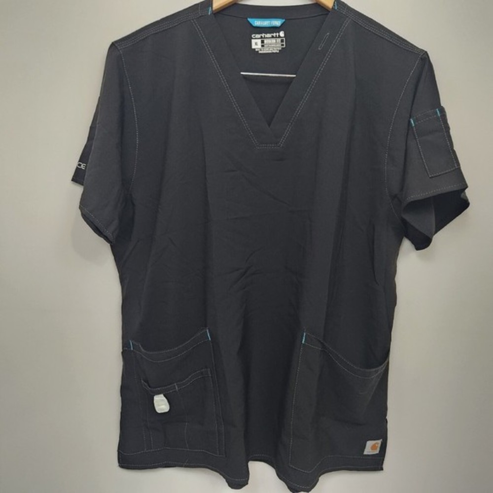 Carhartt Women's‎ Scrub Top Black Size XL